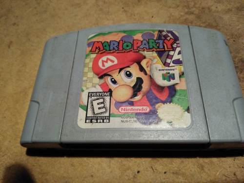 Mario Party Nintendo 64 Original Placa Nus-01a-02