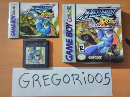 Megaman Xtreme Game Boy, Completo Precio V!