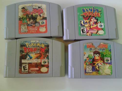 N64 Pokemon Stadium Pokemon Snap Diddy Kong Racing Banjo Toi