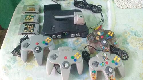 Nintendo 64, 2 Controles 1 Juego- 30v