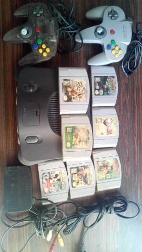 Nintendo 64 +2 Controles +7juegos