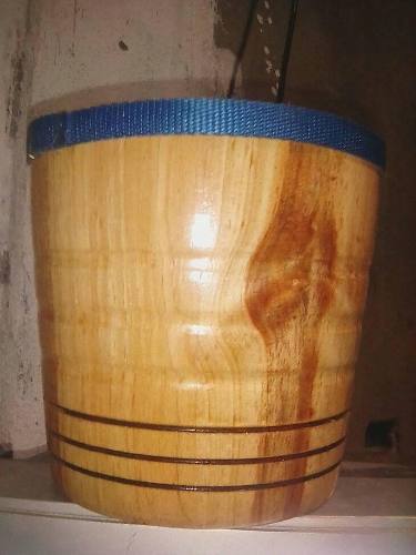 Tambores De Madera De 18 Cm