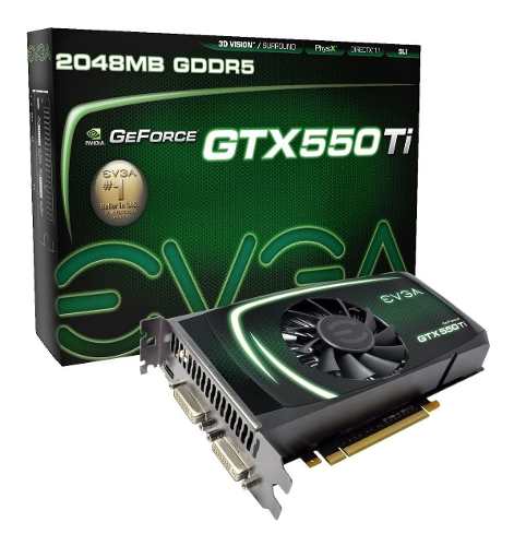 Tarjeta De Video Evga Geforce Gtx 550 Ti 2gb