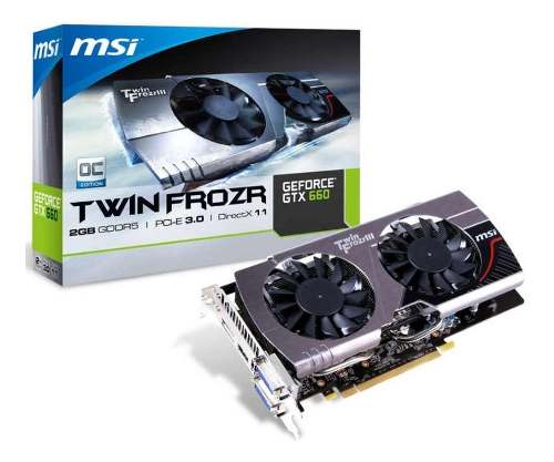 Tarjeta De Video Gtx 660 Msi Geforce 2 Gb Twin Frozr Edition