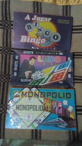 Bingo Ludo Monopolio Nuevo Precio Por C/u