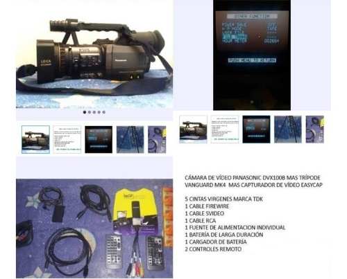 Camara De Video Profesional Panasonic Dvx100b Mas Extras