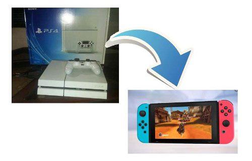 Cambio Playstation 4 Blanco 500gb Por Nintendo Switch