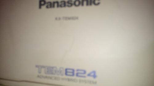Central Panasonic Kx-tes824 3 Lineas 8 Extensiones Usado