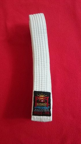 Cinturón Blanco De Karate Bushido