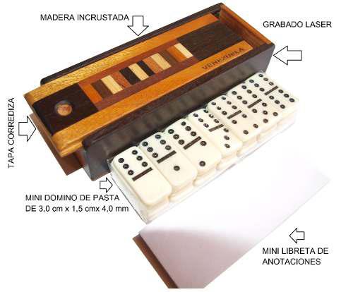 Mini Domino En Caja De Lujo Edicion Especial