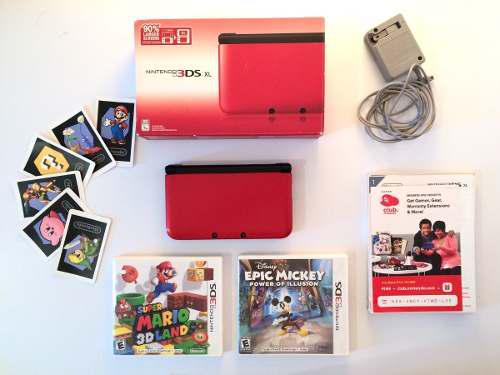 Nintendo 3ds Xl Rojo