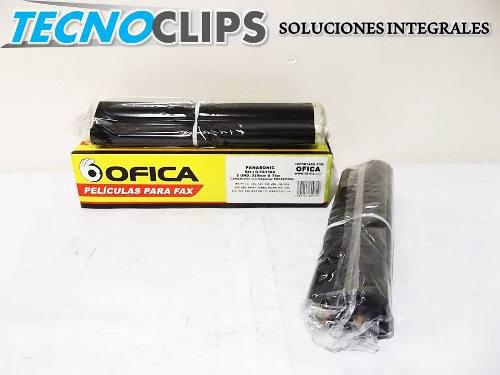 Película Para Fax Panasonic Kxfa-136a Ofica 2 Rollos