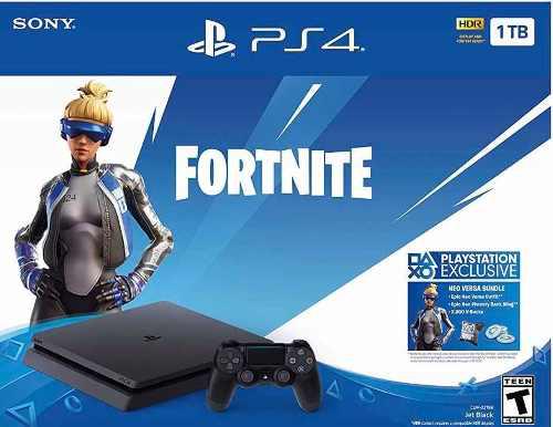 Playstation 4 -1 Tb + Pack Fornite