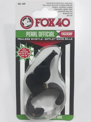 Silbato Pito Fox 40 Oficial 90 Db Con Grip De Dedos