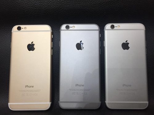 iPhone 6 Dorado Plateado Gris Como Nuevo