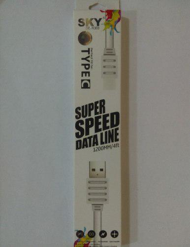 Cable De Datos Usb Tipo C De 1.20 Metros, Gama Alta