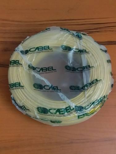 Cable Numero 12 Marca Cabel Color Amarillo