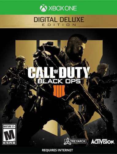 Call Of Dutty Black Ops 4 Deluxe Xbx One Offline