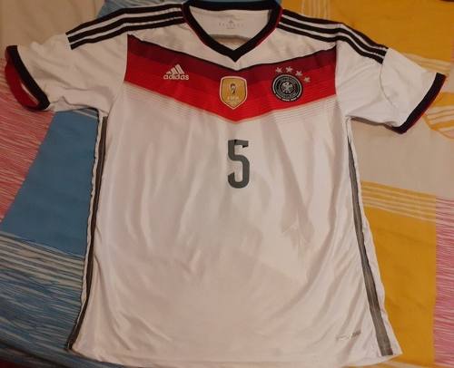 Camisa De Futbol Alemania Local Talla M Dorsal Matt Hummels