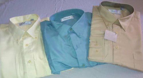 Camisas Para Caballeros Unicolor Y Estampadas (1x85mil)