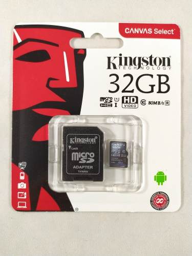 Memoria Micro Sd 32 Gb Kingston Clase 10 Garantia30dias
