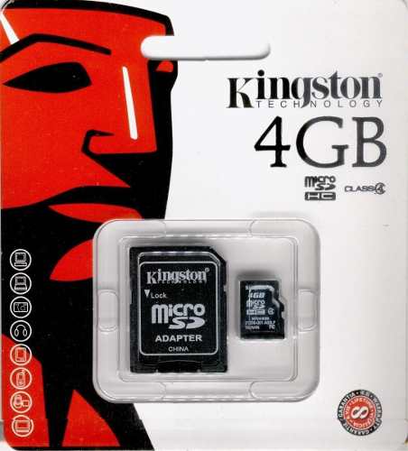 Memoria Micro Sd 4gb Kingston