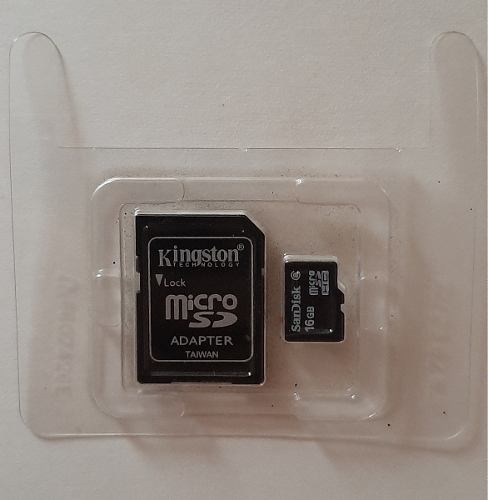 Memoria Micro Sd Sandisk 16gb + Adaptador