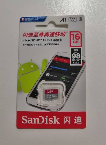 Memoria Microsd 16gb Sandisk