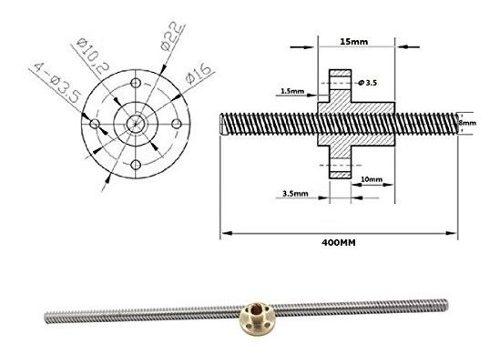 Para Impresora Drillpro Tornillo Tuerca D Axis. U7v7