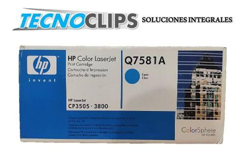 Toner Original Hp 503a Q7581a Q7582a Q7583a