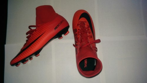 Zapato De Fútbol Campo Nuevos Marca Nike Mercurial Número