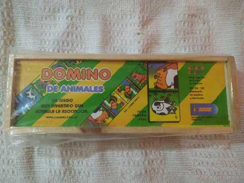 Domino Educativo De Madera(juego Didactico)