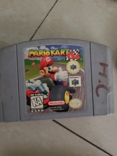 Juego De Nintendo 64 Mario Kart 64