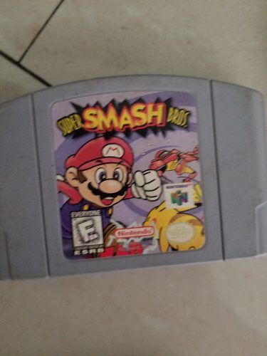 Juego De Nintendo 64 Super Smash Bros.