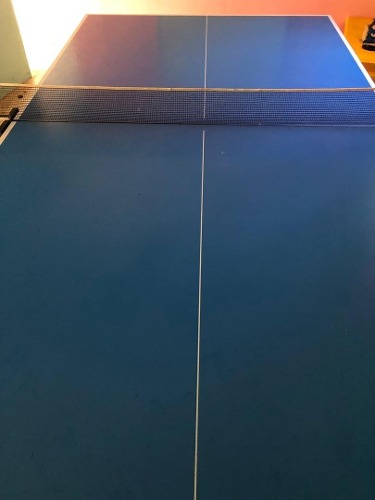 Mesa De Ping Pong Plegable Tamanaco Con Malla Y Raquetas