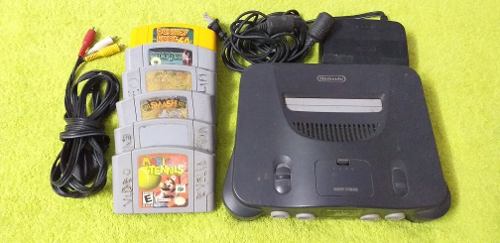 Nintendo 64 (con 6 Juegos, Sin Controles)