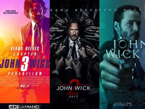 Peliculas Saga Completa Jhon Wick En Digital Full Hd 1080