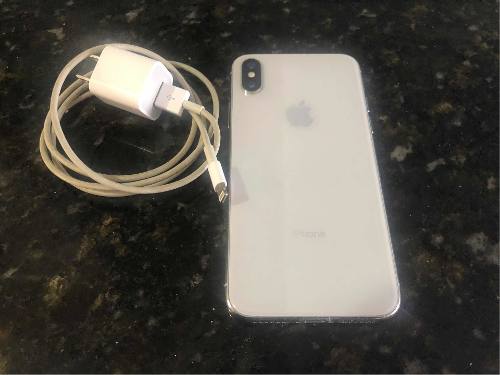 iPhone X 64 Gb Teléfono Y Cargador Original