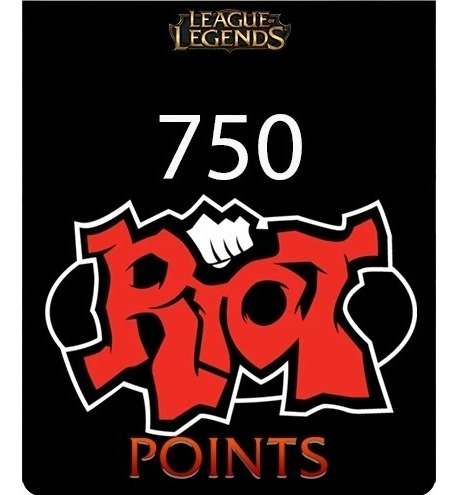 750 Riot Points- League Of Legend- Lan