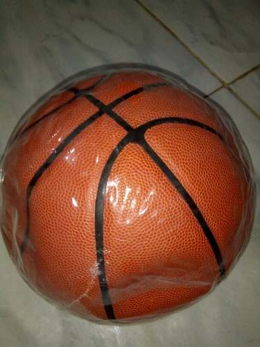Balón De Basket De Cuero Nuevo