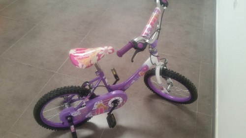 Bicicleta Para Niña De Barbie