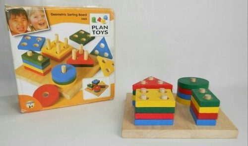 Clasificar Figuras Geométricas Juego Didáctico Plan Toys