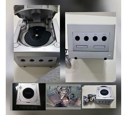 Consola Nintendo Gamecube Plateado Usad