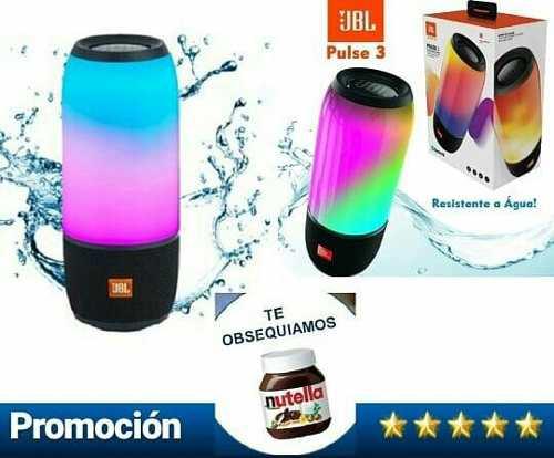 Corneta Con Bluethoo Inalámbrica. Jbl Con Luces Led.