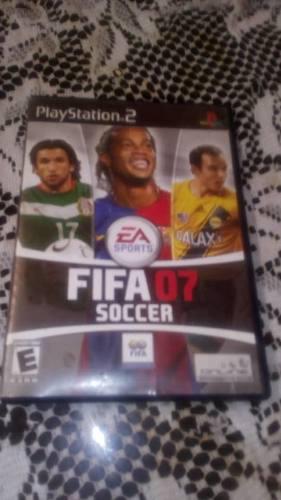 Juego De Playstation 2 Original De Fifa Soccer 07