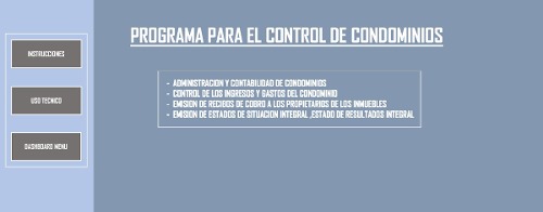 Programa Para El Control De Condominios Excel Premium