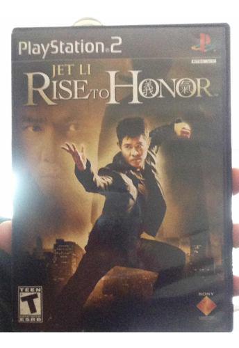 Rise To Honor Ps2