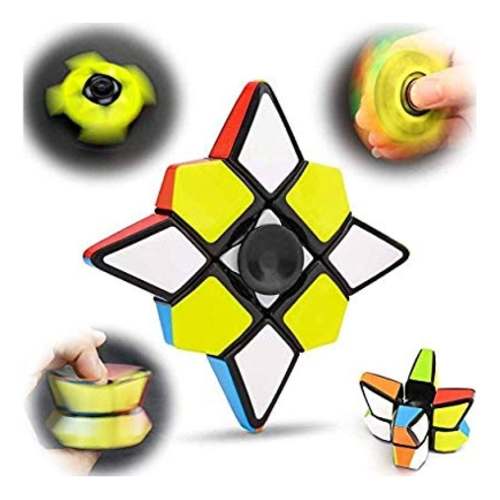 Spinner Cube Cubo Mágico Juguete Rompe Cabezas Antistress