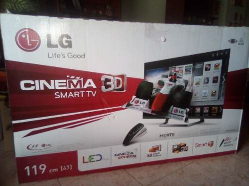Televisor Lg Cinema 3d Smart 119cm 47 En 400v