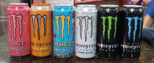 Bebida Monster Energy 16oz (473ml) Varios Sabores